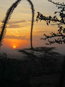 Sunset in Kenya 2012